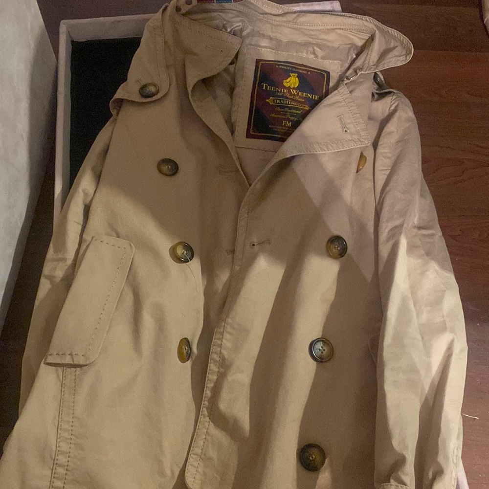 ✨LIKE NEW ✨ Petite Trendy trench coat - Small🧥 Teenie Weenie 🧸